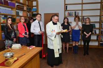 Uroczyste otwarcie i poświęcenie Biblioteki